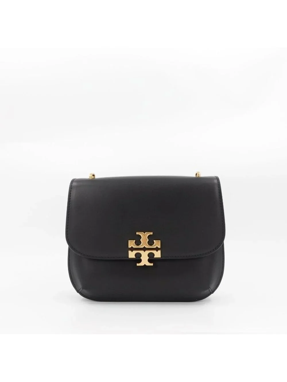 Tory Burch Eleanor Slim Saddlebag Black OS